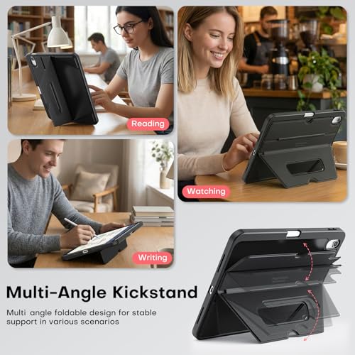 OMOTON Case for iPad A16 11th 10th Generation 11 Inch 10.9 inch — view 3