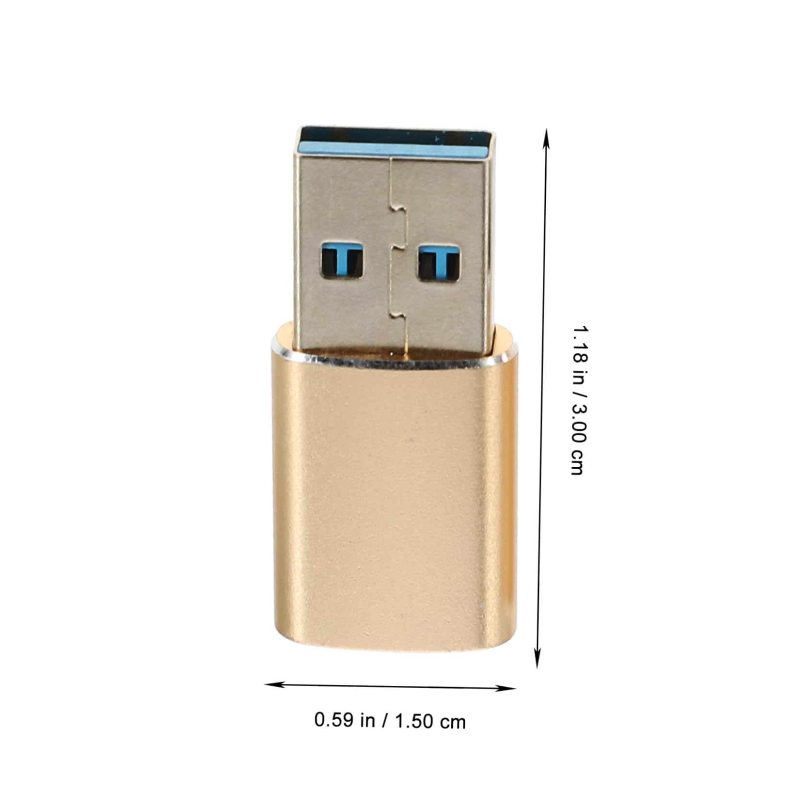 BESTonZON 20pezzi Adattatore Usb-c Usb Compatibile Dispositivi Otg Design e Portatile Per Laptop e Lettori Schede
