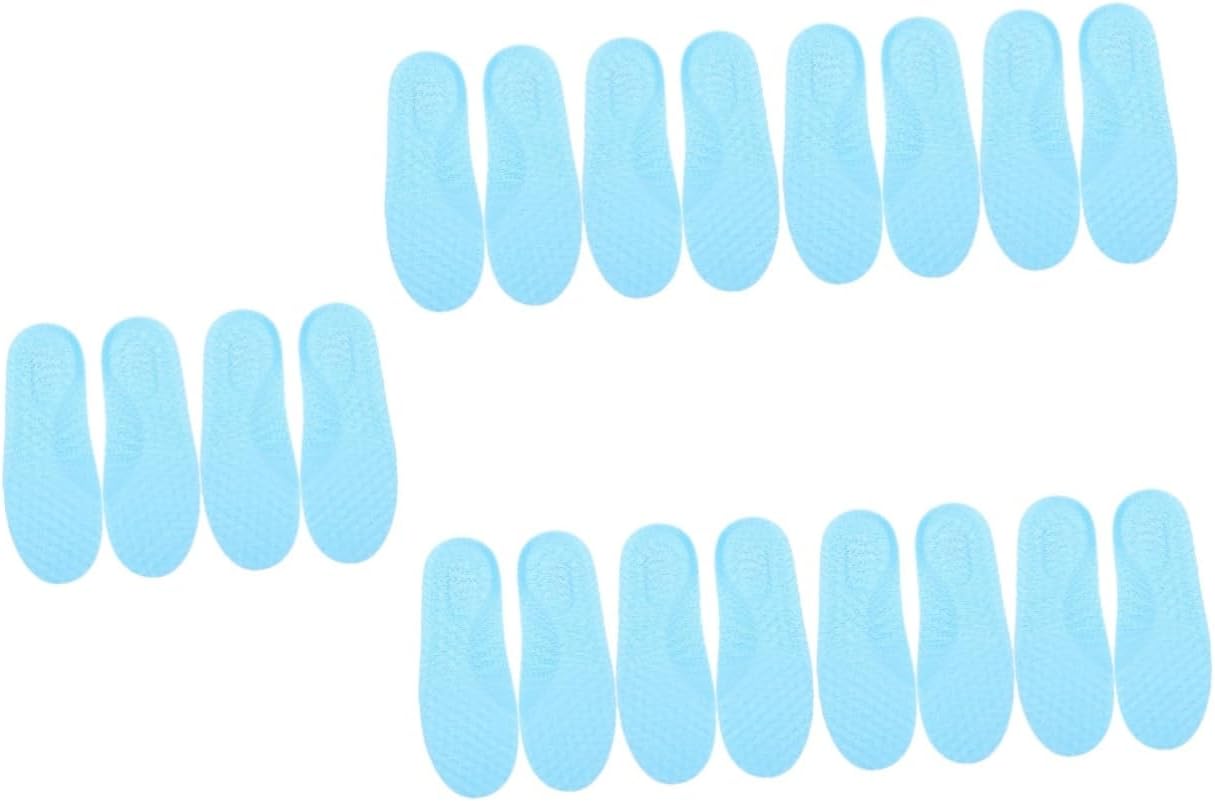 10pairs Boy Girl Sports Insoles Flexible Inserts for Sneakers Breathable and Shoe Accessories Comfortable Support for