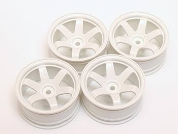 Amazon.co.jp: 1/10 ツーリングカー向け ホワイト6本スポークホイール4 Amazon.co.jp: 1/10 ツーリングカー向け ホワイト6本スポークホイール4