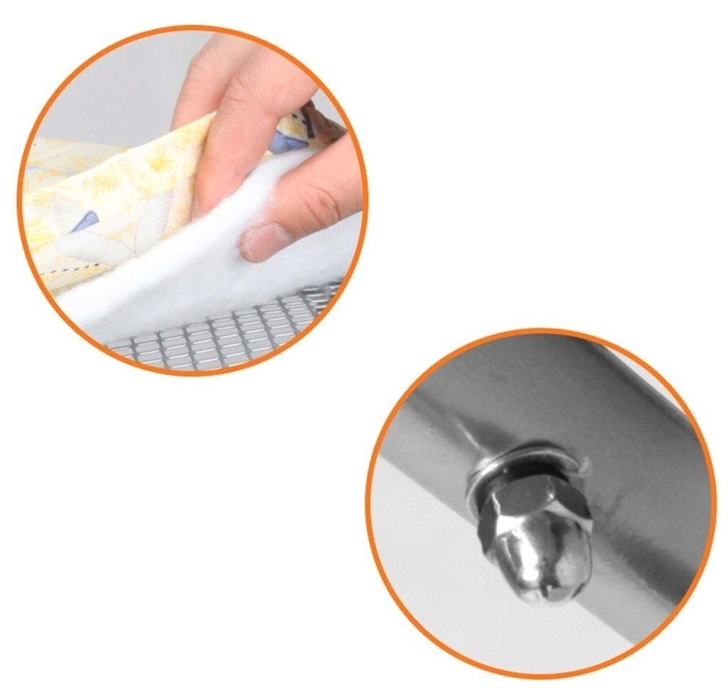Tabla De Planchar Plegable, Tabla De Planchar De Soporte De Metal Escalera De Tabla De Planchar De Doble Propósito con Cojinete De Carga Alta, Adecuada para Tablas De Planchar Interiores (Co