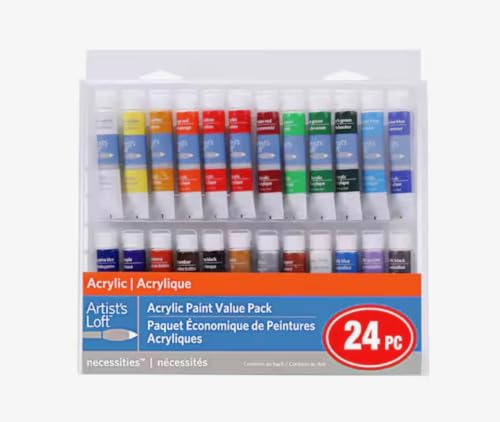 Artist's Loft 24 Color Acrylic Paint Value Pack Necessities