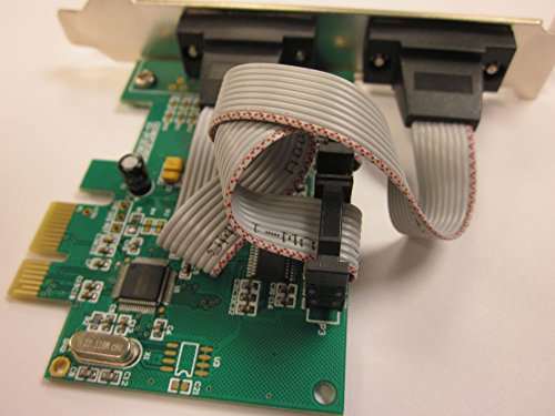 SYBA SI-PEX15037 2 Serial Ports PCI-e Controller Card with Low Profile Bracket, 1988191 - Image 3