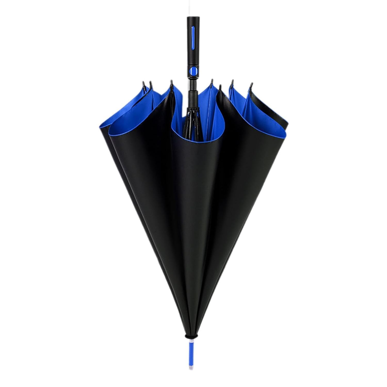 Auto Open Extra Large Umbrella with Double Colour Canopy Rain and Wind Resistant With Sun UV Protection-image-18