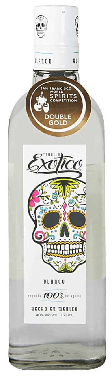 Exotico Blanco Tequila 100% Blue Agave 70CL 40% VOL