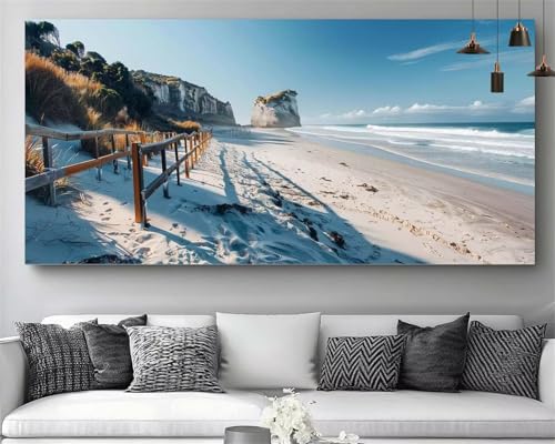 Diamond Painting Montagne et Mer - Kit Broderie Complet 5D Débutant 40x120cm