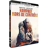 Rampage - Hors de Contrôle - Edition Limitée Steelbook BluRay 4K Ultra HD + 3D [Ultimate Edition - 4K Ultra HD + Blu-ray 3D + Blu-ray - Boîtier SteelBook] [Ultimate Edition - 4K Ultra HD + Blu-ray 3D + Blu-ray + Boîtier SteelBook]