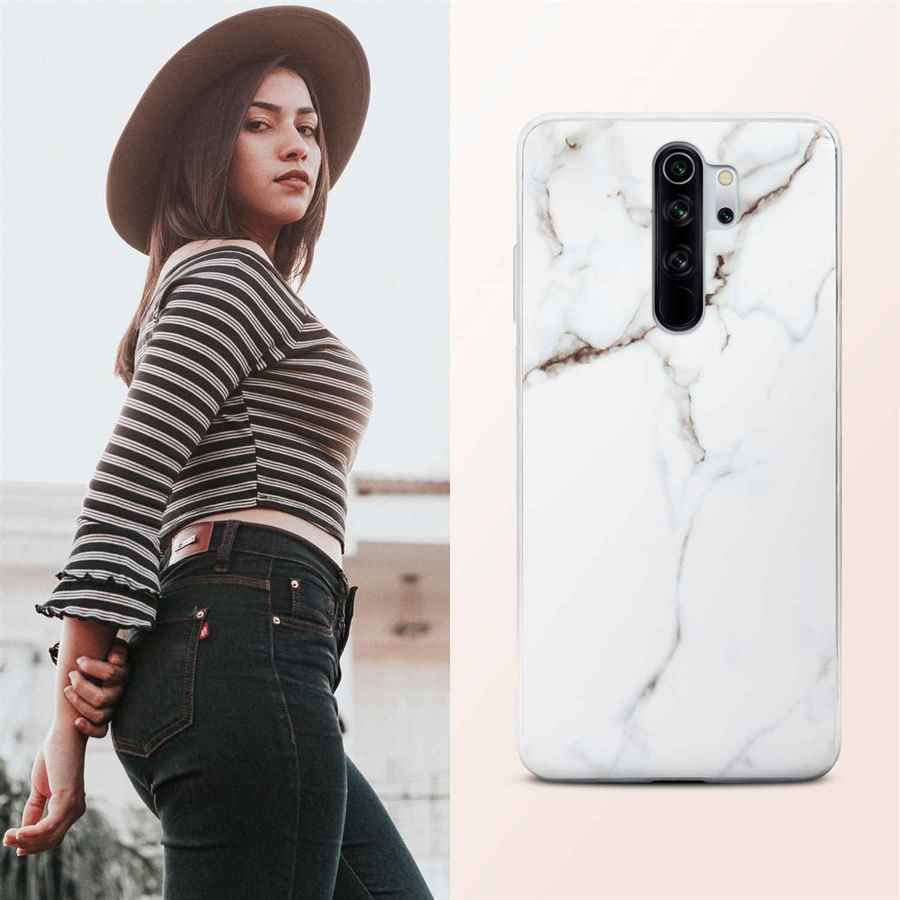 ONEFLOW SENSE CASE Compatible with Xiaomi Redmi Note 8 Pro, Marble