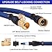WOVUU Garden Hose Expandable 100FT,Flexible Durable Water Hose with 10 Spray Hose Nozzle/Self-locking Leakproof Self-installion/Lightweight No-Kink/3750D Fabric/3-Layers Latex/3/4