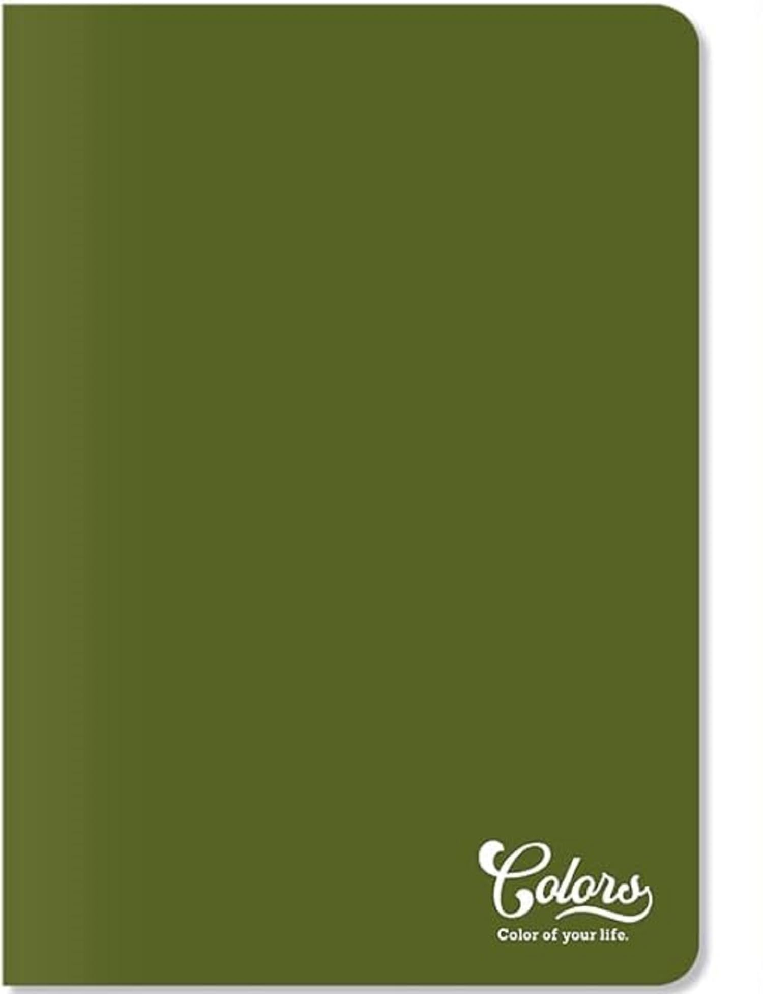 Meteksan Colors A4 60 Yaprak Çizgili Defter, Yeşil