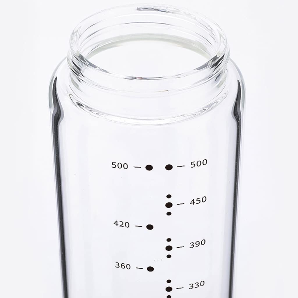 WDX Zweiteiliger Öltopf für Küche, Haushalt, Glas, auslaufsicher, große Ölflasche, kleines Öltank, Sesamöl, Sojasauce, Essig, Topf, Gewürzflasche sortieren (Größe: 450 ml*2)