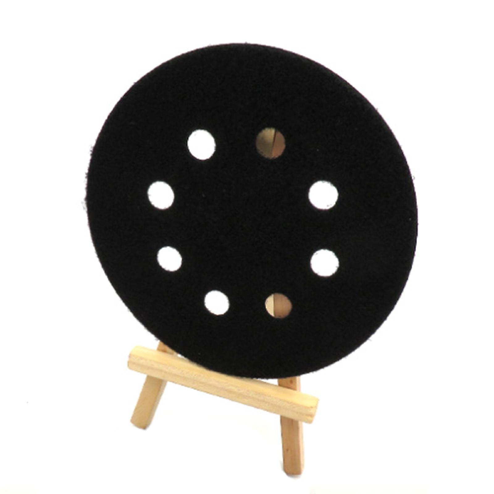 5 pollici 8 fori Soft Interface Pad, gancio e loop densità spugna levigatura disco cuscino tampone tampone supporto per smerigliatura lucidatura-30PCS