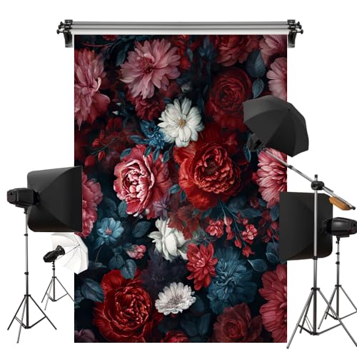 Kate 折りたたみ背景布1.5x2m レトロフローラル Amazon | Kate 1.5x2.2m 背景布 花 抽象 レトロ 写真 背景 スタジオ