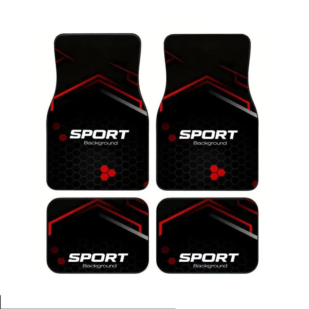 YDSTNiu 4 Pcs car floor mats for Peugeot 408 (P54) 2022-, vehicle carpet liners auto foot mats automobile carpets protective rugs heavy duty floor protectors
