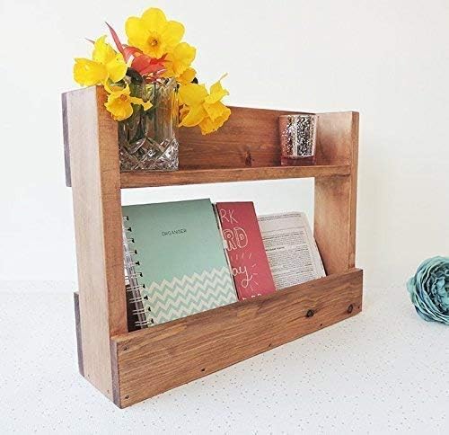 wooden shelf, hall letter rack, entryway tidy, rustic decor, mail holder, wall storage, display shelves, command center, narrow shelves