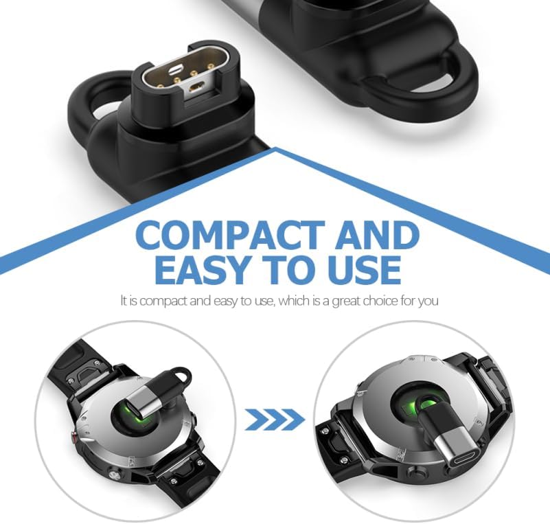 COHEALI Watch Charger Connector Adapter Connector Smart Replacement Charger Travel Charge Lightweight Charging Adapter with Hanging Hole 1.15 X 0.48 X 0.53 in 1 image 5
