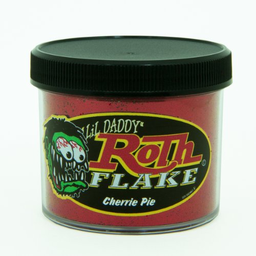 Lil Daddy Roth Metal Flake - Cherrie Pie - Solid Flake (2oz - Standard .015