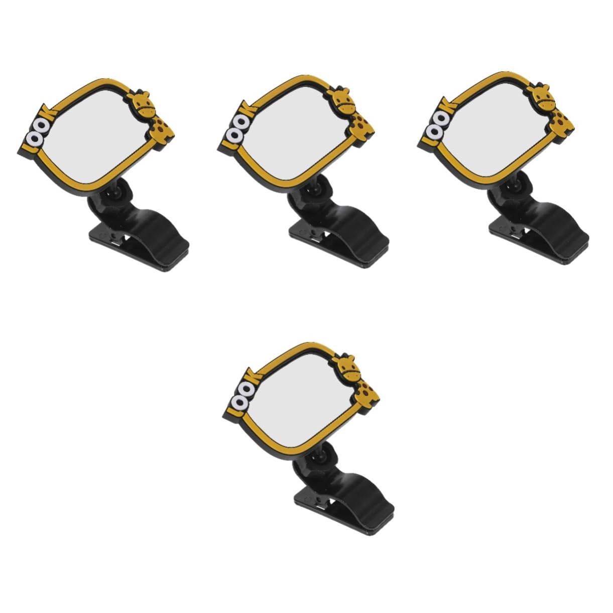 BESTonZON 4pièces Miroir De Voiture Pour Miroir Observation Clipable Pour Siège Arrière Pour Position Route Panoramique Pour Surveiller Votre