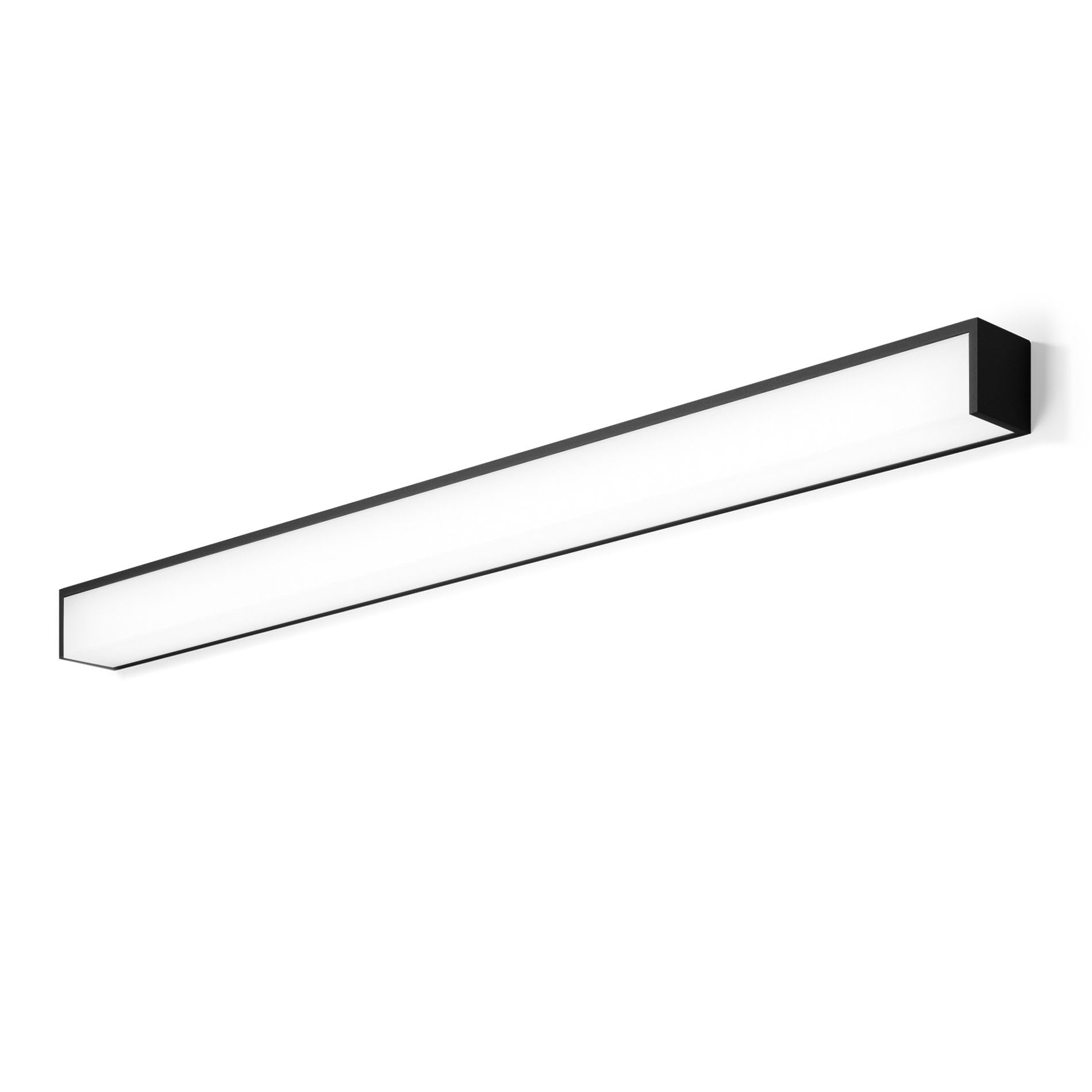Voltman - Spezielle Badezimmerleuchte IP44 (60cm 18W 1250LM 4000K) Schwarz