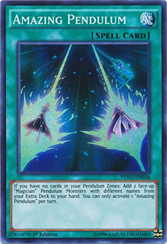 Amazing Pendulum - PEVO-EN034 - Super Rare - 1st Edition - Pendulum Evolution (1st Edition)