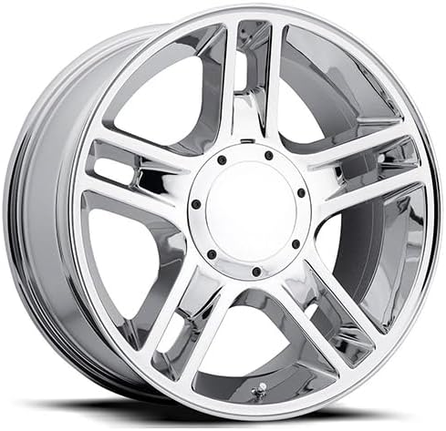 20x9" Size Fits FR 51 for Ford Harley Chrome Wheel - 5x135mm Bolt-Pattern - 14mm Offset - 87mm Hub-Size