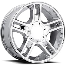 20x9" Size Fits FR 51 for Ford Harley Chrome Wheel - 5x135mm Bolt-Pattern - 14mm Offset - 87mm Hub-Size