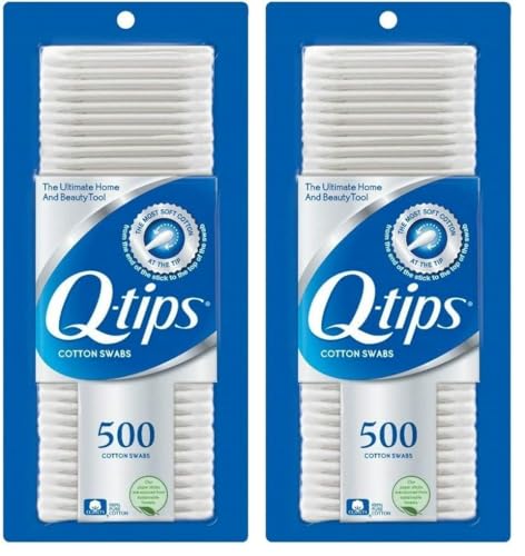 Image of Q-tips Cotton Swabs, 500 Count (Pack of 8)