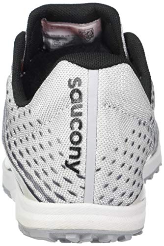 Saucony Kilkenny Xc 8 Cross Country Tênis de corrida feminino, Liga/Preto, 10
