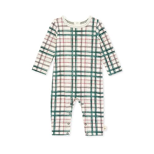 Image of Burt's Bees Baby baby-boys Romper Jumpsuit, 100% Organic Cotton One-piece Short Sleeve Shortall, Long Sleeve Coverall