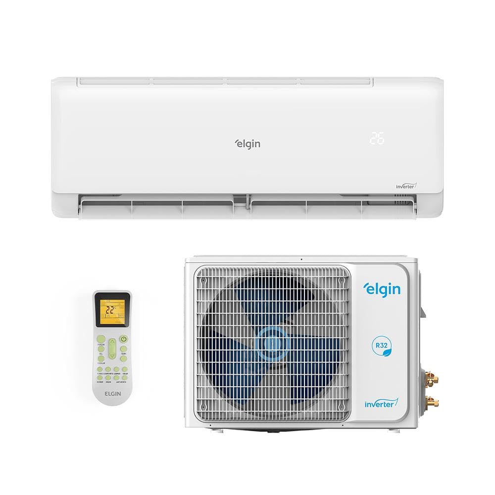 Ar Condicionado Split Hi Wall Elgin Eco II Connect Inverter 24.000 Btus Quente e Frio 220v R-32