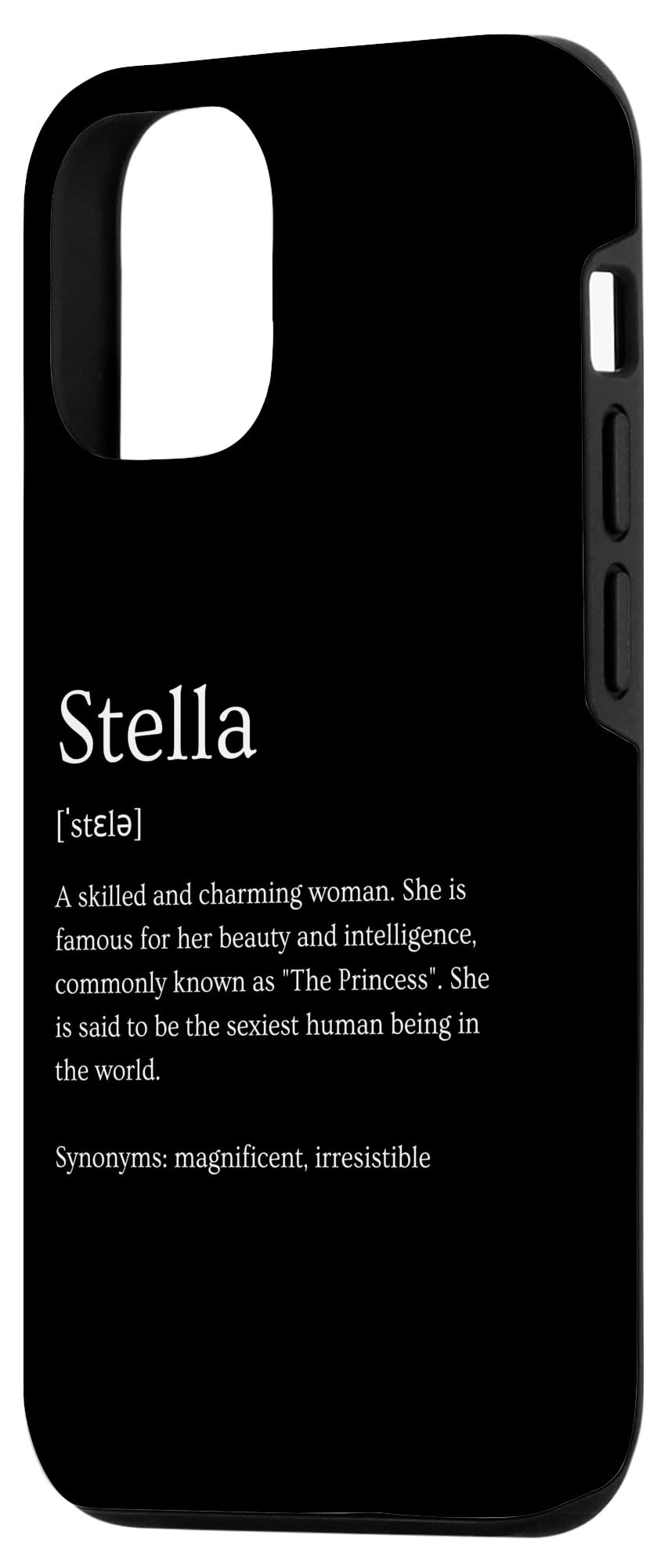 Amazon.co.jp: iPhone 15 面白いステラの名前の意味 - Stellaパーソナライズされた名前 スマホケース : 家電＆カメラ