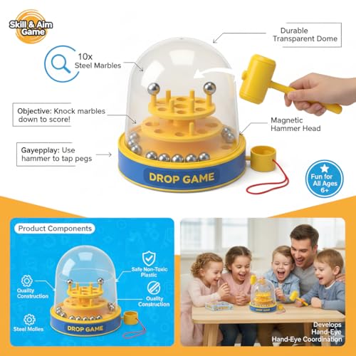 Image of Asian Sharp Shooter Magnetic Ball Toy for Kids - Educational Focus & Coordination Game | Indoor Magnetic Target Shooting Toy for Boys & Girls Age 3-7 | Fun Skill-Building Hand-Eye Training