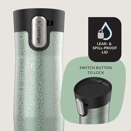 Image of Contigo AUTOSEAL West Loop Vacuum-Insulated Stainless Steel Travel Mug with Easy-Clean Lid 16 oz