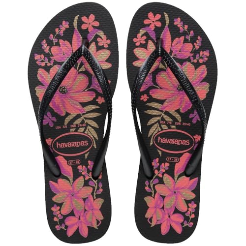 Image of Havaianas womens Slim Brasil Prep Flip-Flops