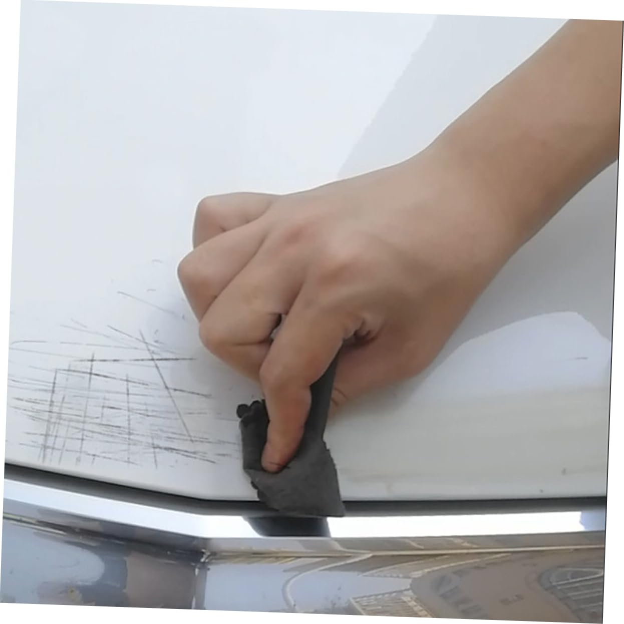 ERINGOGO Nano Material Car Scratch Cloth 2pcs Set for Auto Paint Scratch Repair Clean Restore Original Easy Handling