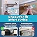 Upgraded Invisible Baby Proofing Cabinet Latch Locks (10 Pack) - No Drilling or Tools Required for Installation, Works with Most Cabinets and Drawers, Works with Countertop Overhangs, Highly Secure