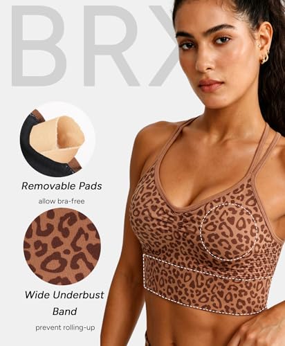 Image of BRXL Sports Bras for Women Crisscross Back Workout Gym Sport Bra