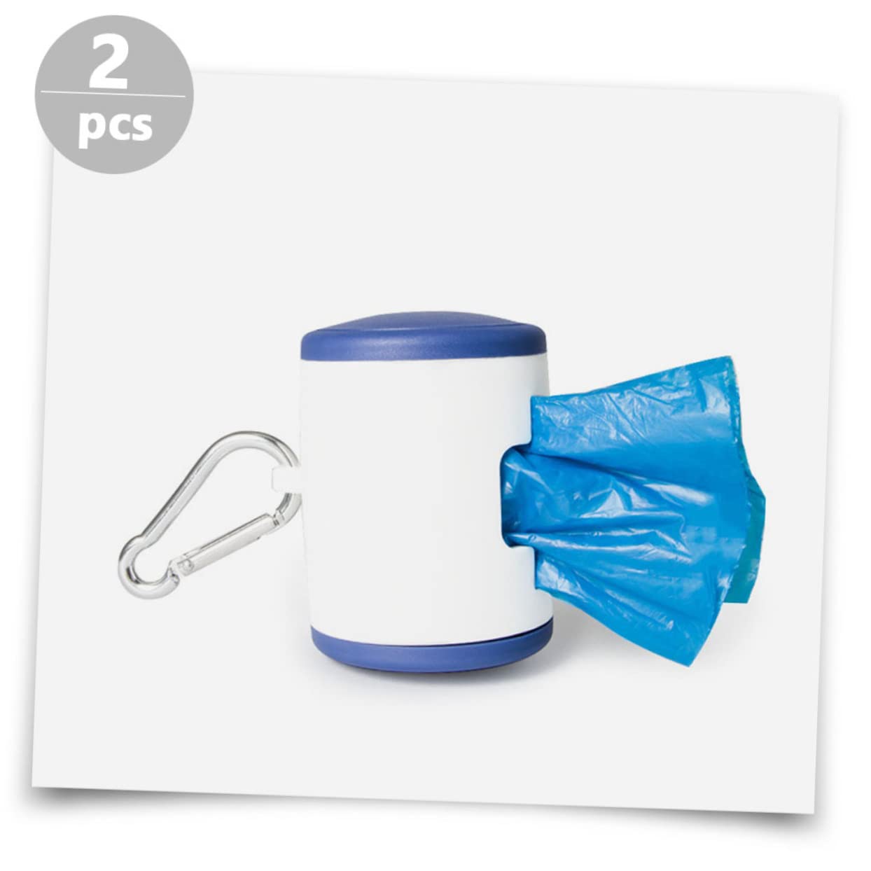 INOOMP 4 Stück Snack-Tasche Hund Halter für Haustierkotbeutel Spender für Haustiermüllbeutel Outdoor-Futterbeutel für Haustiere Hündchen Leine Kettenblatt Aufbewahrungskiste pp
