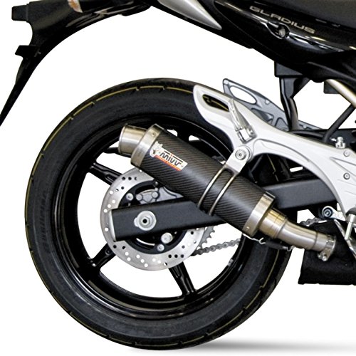Scarico Mivv GPl Suzuki Gladius 650 09-15 Acciaio Inox Nero
