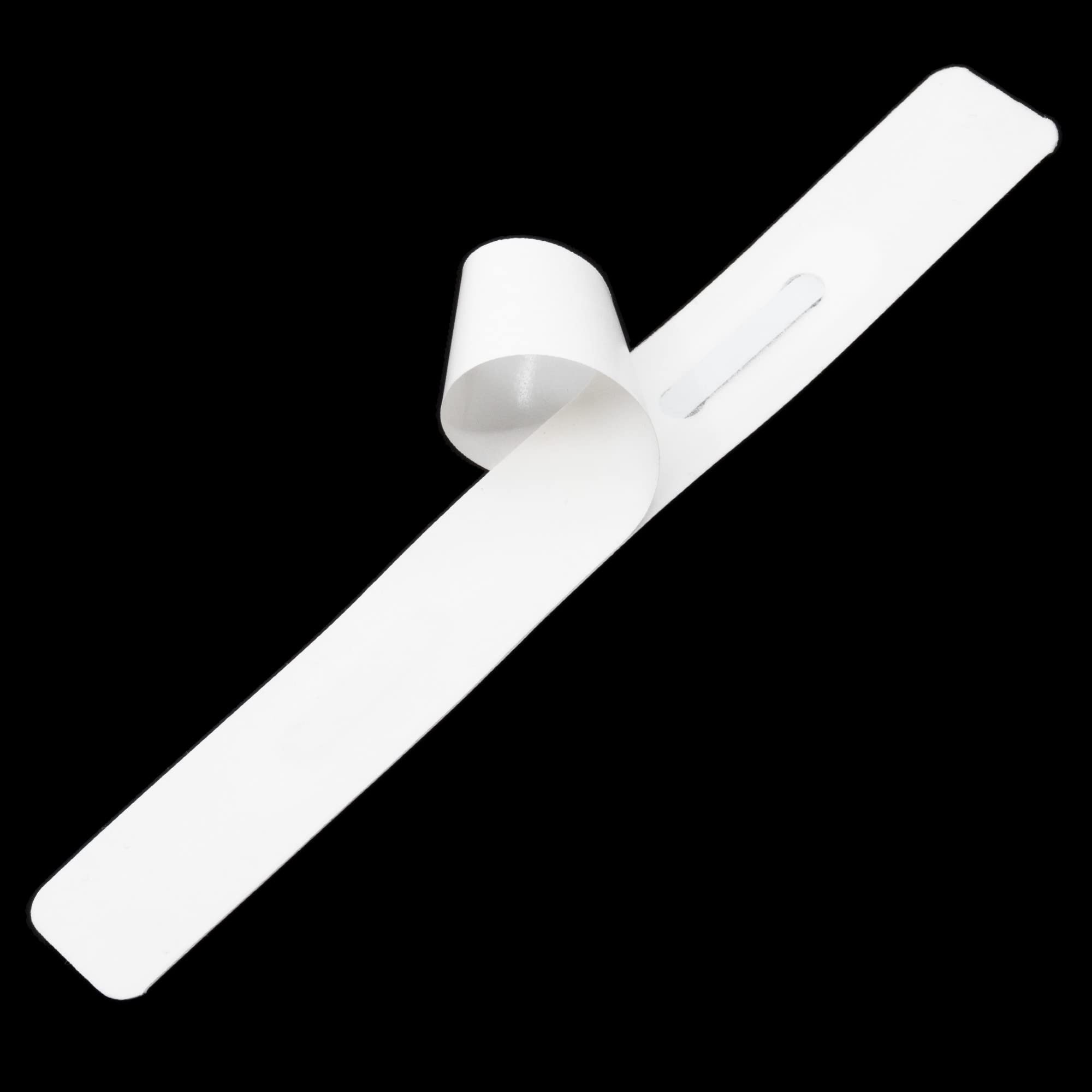 Abheftstreifen selbstklebend | 3-teilig montiert 150 x 20 mm | Heftstreifen zum Kleben | Abheftmechaniken für Mappen, Ordner, Hefte und Akten | Aktendulli (100)