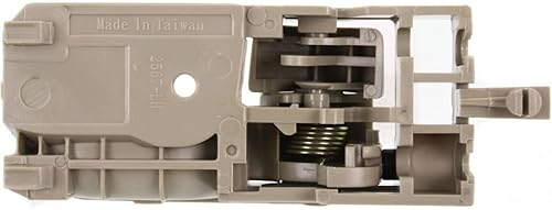 Miniatura 2 de KarParts360 Para Toyota Matrix 2003-2008 - Manija de puerta interior delantera, lado del conductor, color beige, con botón de bloqueo de puerta,