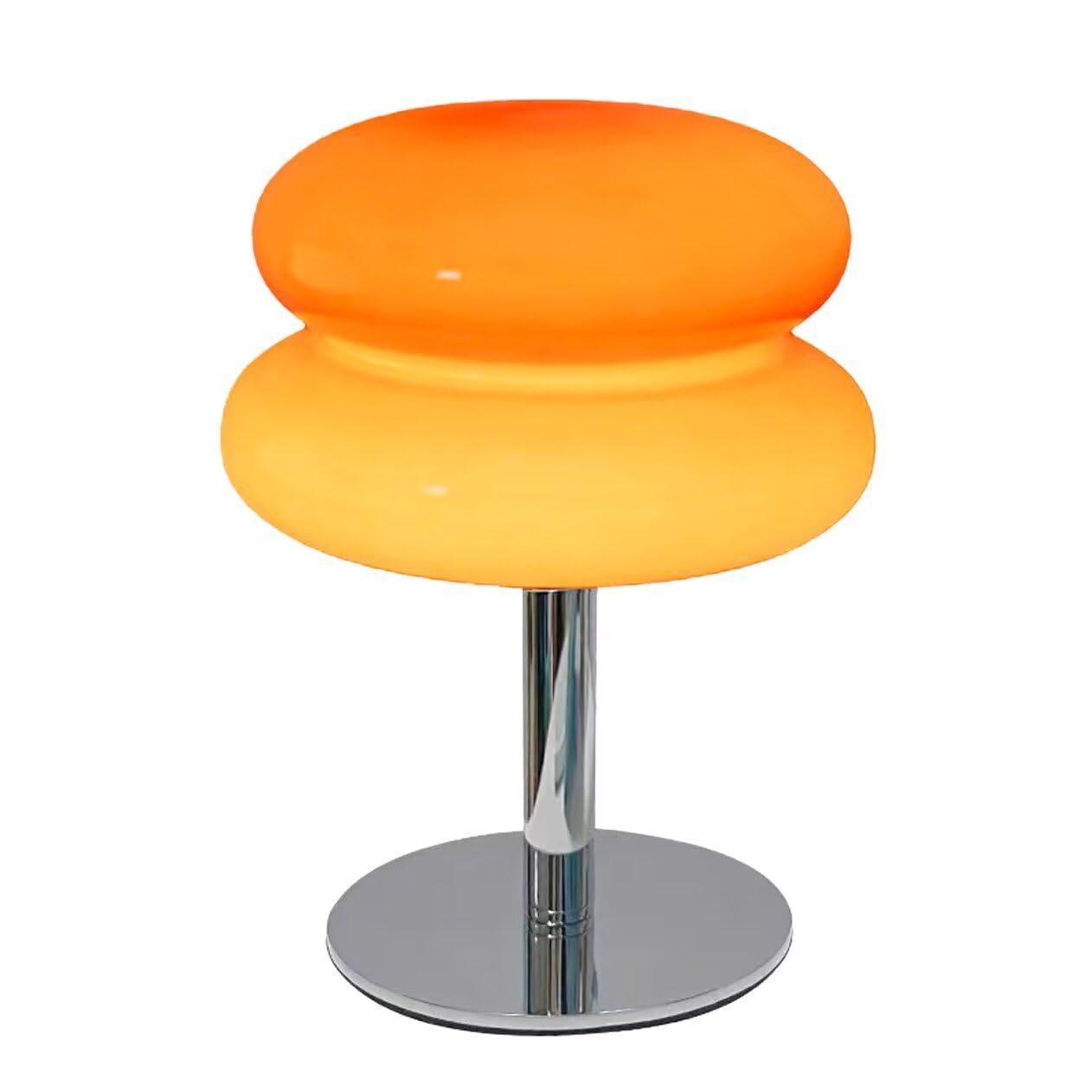 GUANSHAN Lámpara de Mesa de Cristal Vintage, luz de Noche Elegante, iluminación de mesita de Noche de Color macarrón Retro, luz de Mesa Decorativa para Sala de Estar, Dormitorio