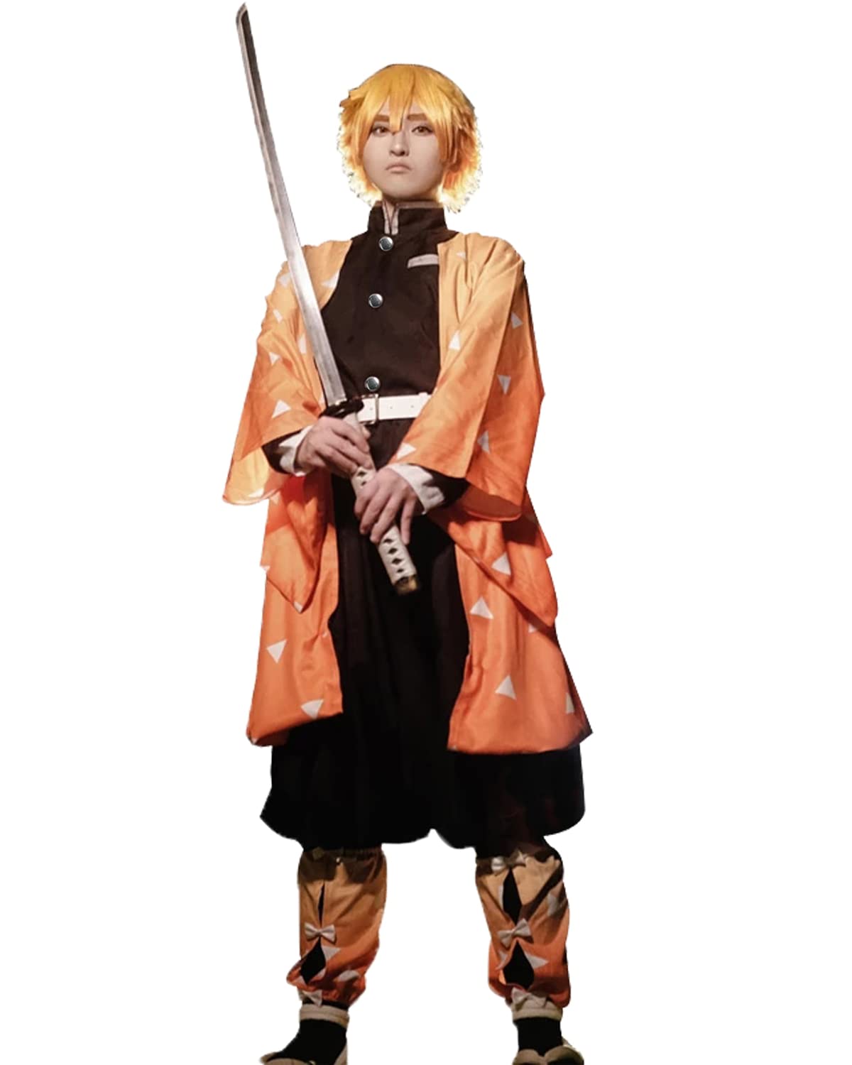 Fiamll Tanjirou Zenitsu Giyuu Costume de cosplay pour kimono japonais demon cosplay tenue d'Halloween