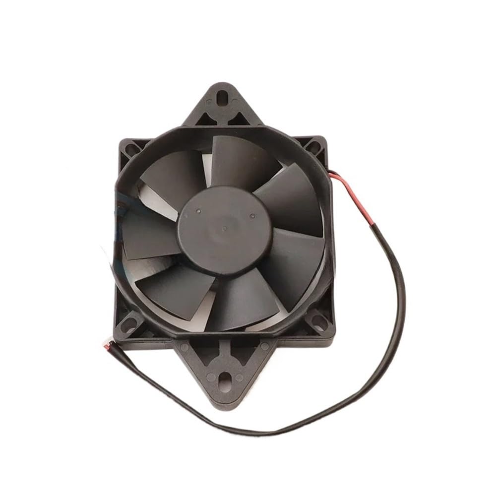 Radiateur Moto Ventilateur Radiateur Thermo Forme Carrée Réservoir d'eau Ventilateur De Refroidissement pour 150cc-250CC Quad Dirt Bike ATV Buggy Go Kart Pièces De Moto