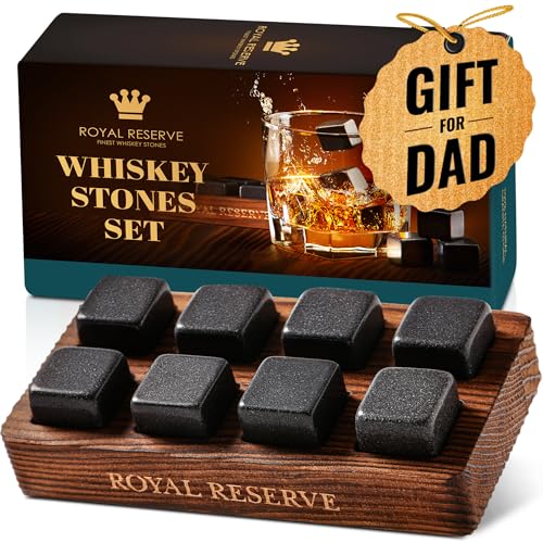 Royal Reserve - Whisky Cadeaus voor Mannen - Herbruikbare Whisky-diamanten