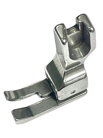 Zenith Metal Pressure Foot Cr 1/16, for Industrial Sewing Machines for Artisan, Brother, Consew, Econosew, Gemsy, Juki, Mitsubishi, Pfaff, Singer, Sunstar, Yamato + More (Silver)