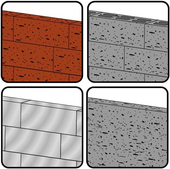 Expansion Dowels with Tapered Head Screws T40 Wall Anchors, Galvanized 10x300mm (10 Pieces), Heavy Load, For Solid Wall, Cellular Concrete