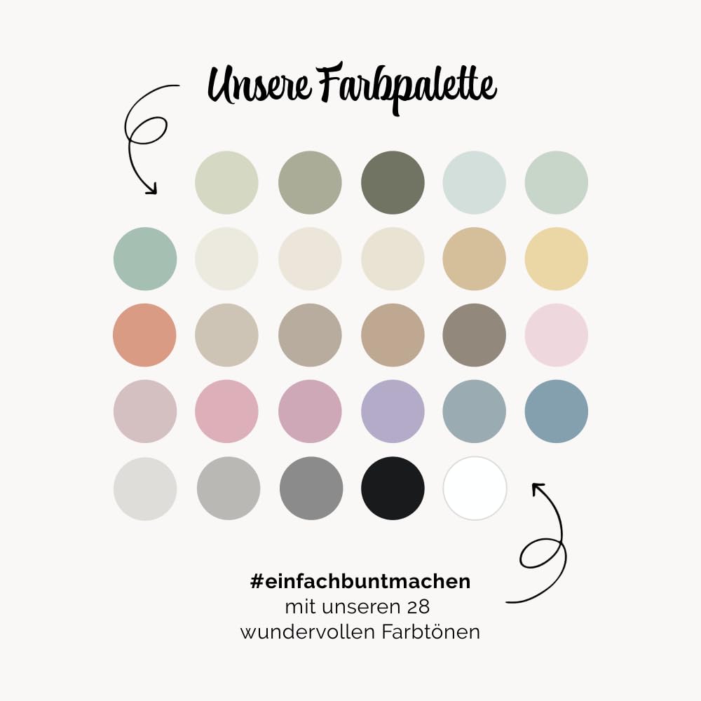Buntlack ohne schleifen 750ml, Möbelfarbe, Möbellack für Holz, Metall, Kunststoff (Traumhaftes Weiss)