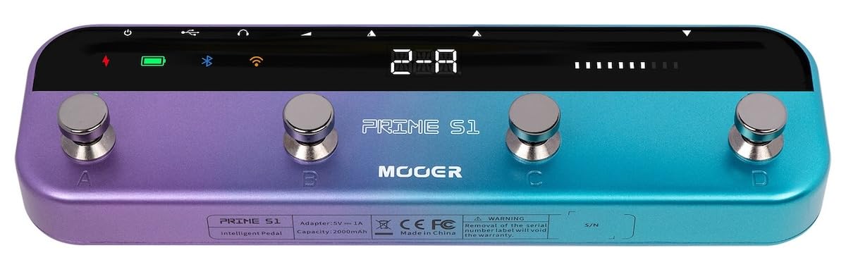 Mooer Prime S1 - Intelligent Multi Effects Floor Stompbox Pedal