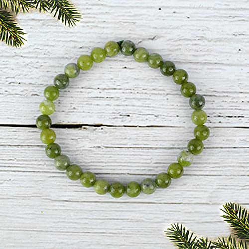 Image of Reiki Crystal Products Natural Crystal Stone Bracelet 6 mm Round Beads for Men & Women | Gemstone Jewellery Bracelet | Reiki Charged | Multiple Stone Variants Available